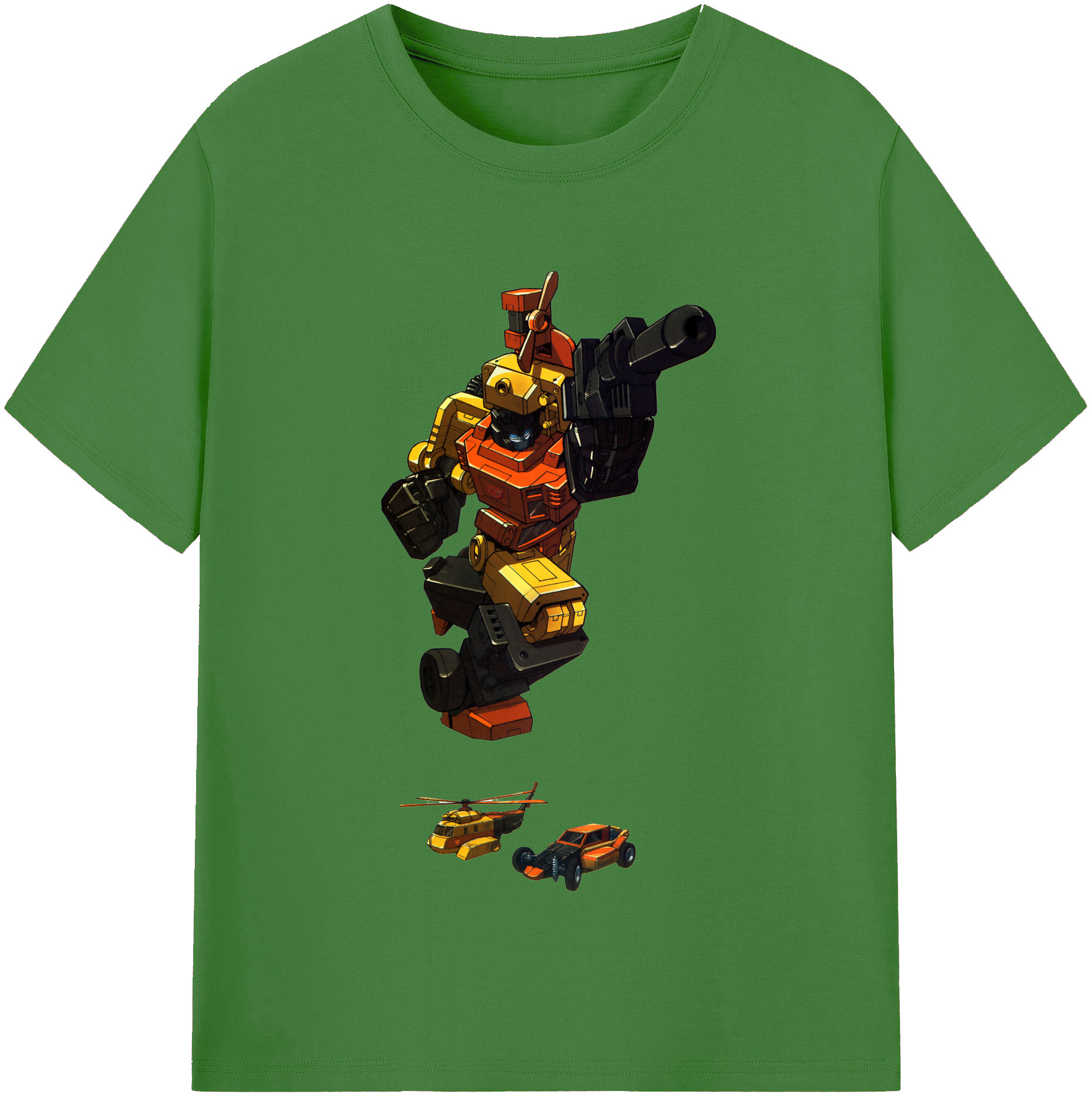 （画像用）  レディースカジュアルプリントTシャツ（綿100％）